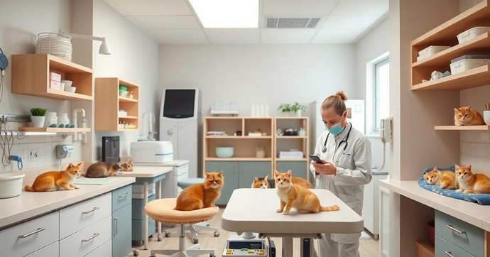 Cl&iacute;nica para gatos: O guia completo para cuidados felinos